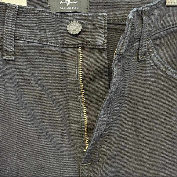 7 For All Mankind Tall Boot Black Distressed Jeans Size 27 - Picture 5 of 9